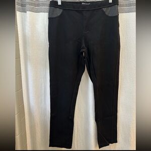 DKNY Jeans Pull-On Black Pants
